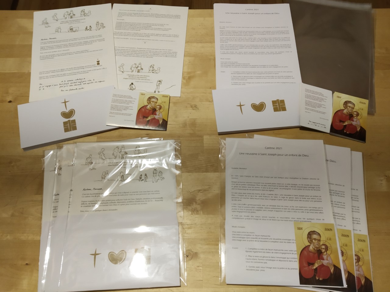 Kit de Neuvaine à Saint Joseph pour un enfant de Dieu